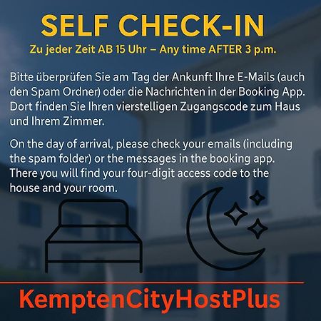 Kemptencityhostplus-Unterkunft Charme Im Denkmal Exterior photo
